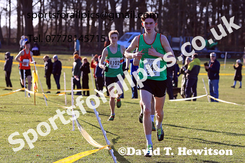Junior mens 2025 Northern Cross Country Champs, Tatton Park, Knutsford, Cheshire. Photo: David T. Hewitson/Sports for All Pics